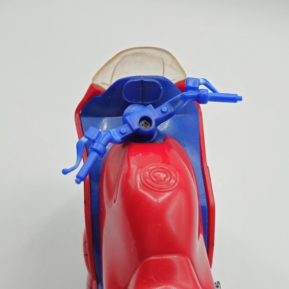 Vintage 1997 Marvel Spider-Man Motorcycle Toy - Picture 6 of 8